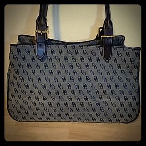 Dooney & Bourke Logo Shoulder Tote Bag-MAKE OFFER